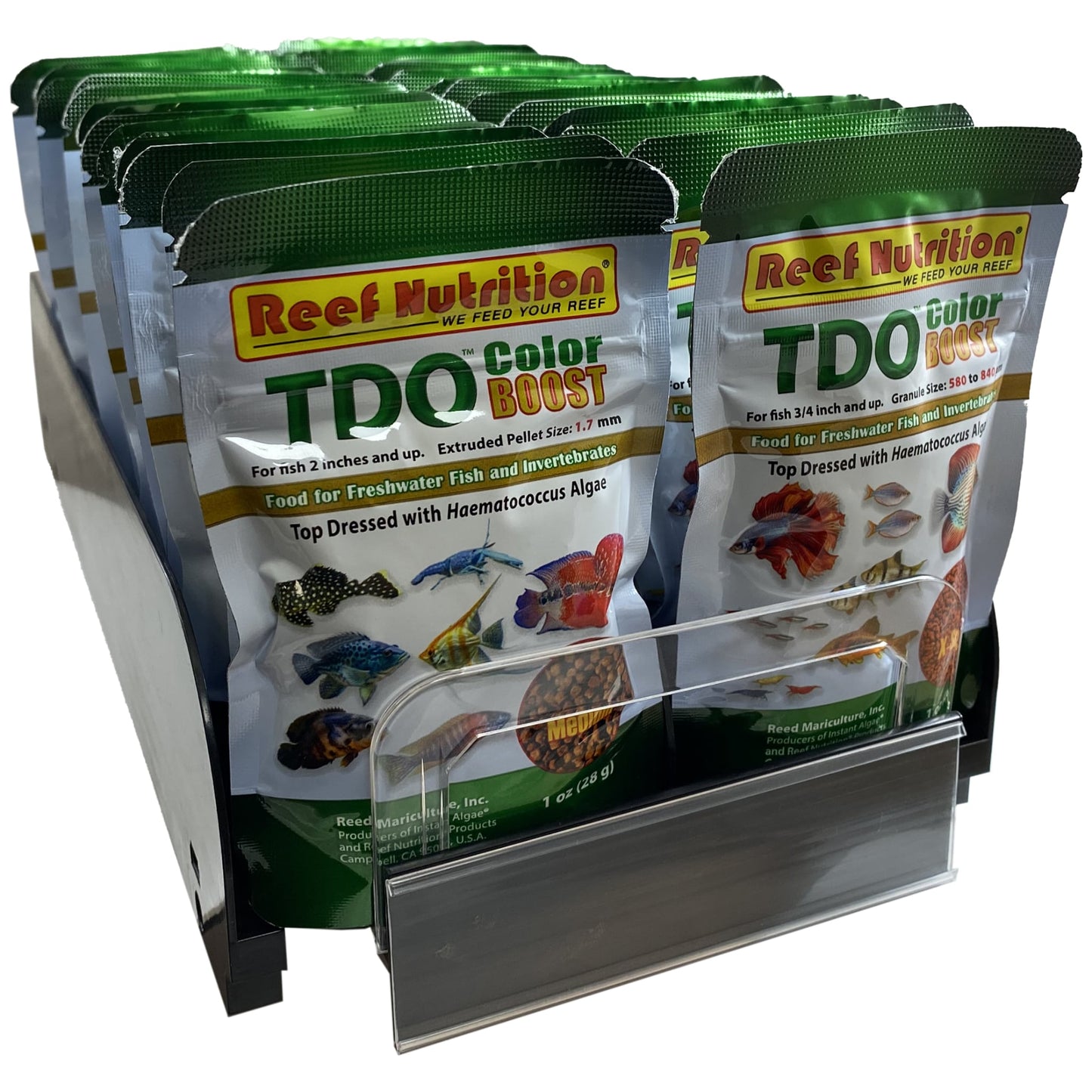 TDO Chroma-Boost and Color Boost Sample Dispenser Tray Double Push Free with Dealer Purchase